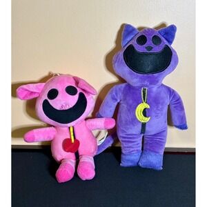 Poppy Playtime Plush Characters Smiling Critters CatNap and PickyPiggy Set